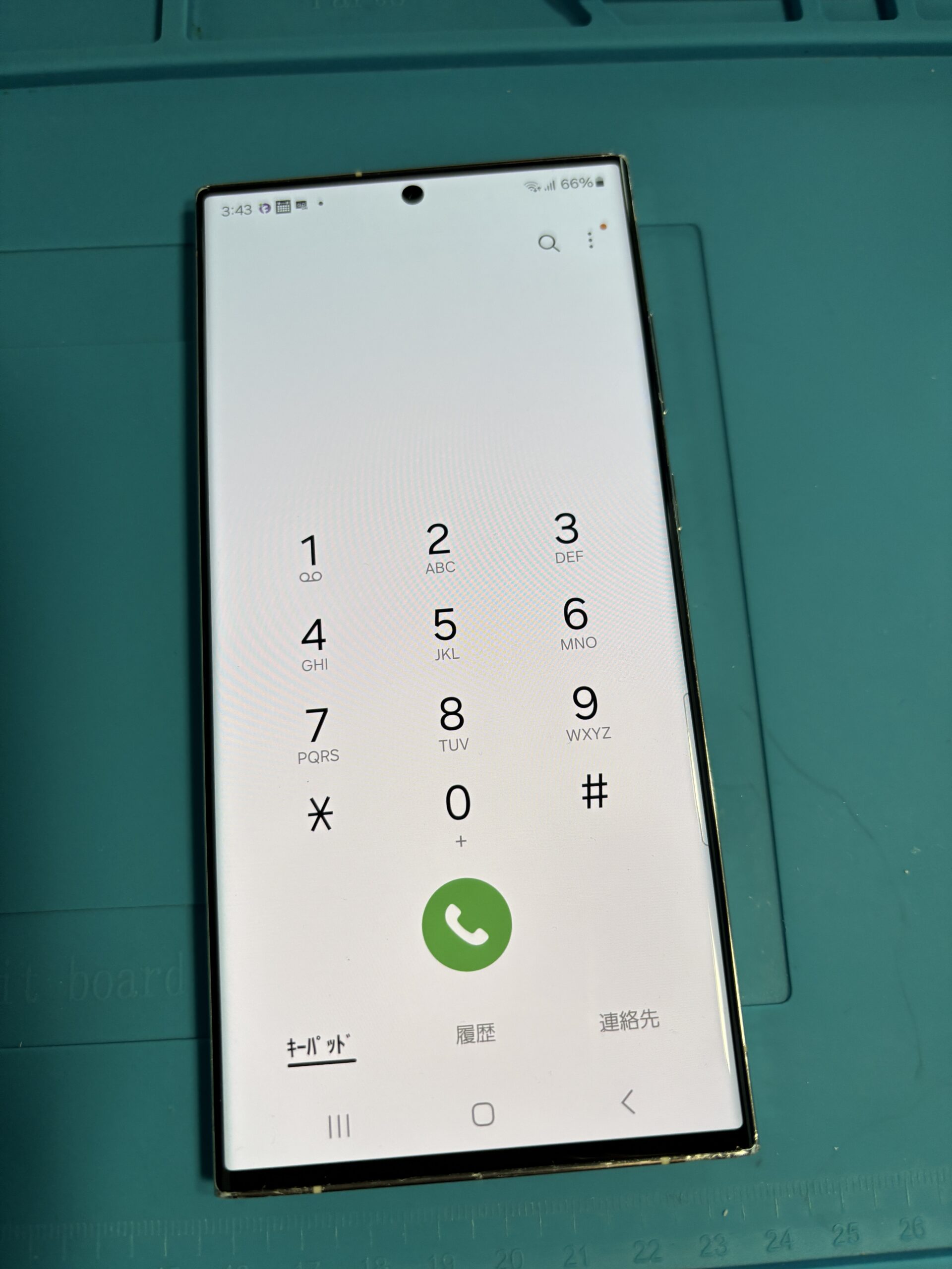 GALAXY S23 ultra 液晶交換後