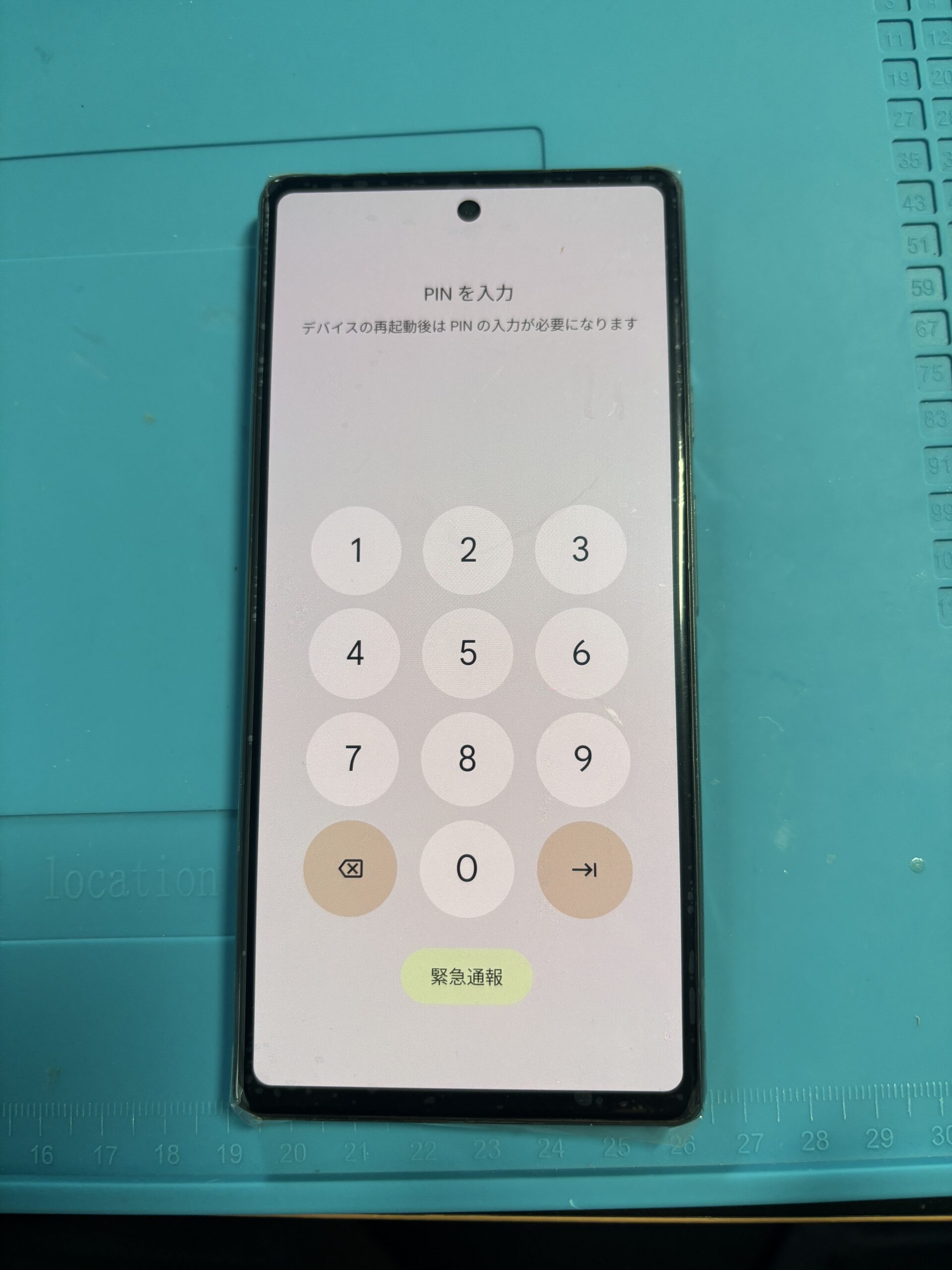豊田市のお客様より Google Pixel 6a 液晶交換後