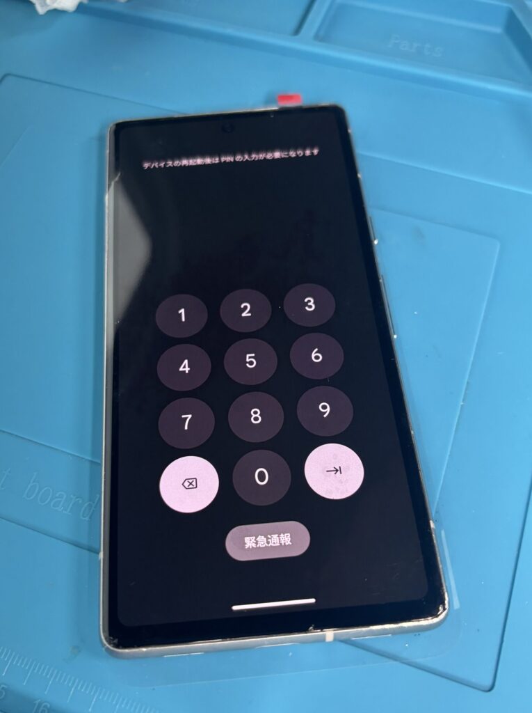 Google Pixel 7a 液晶交換後