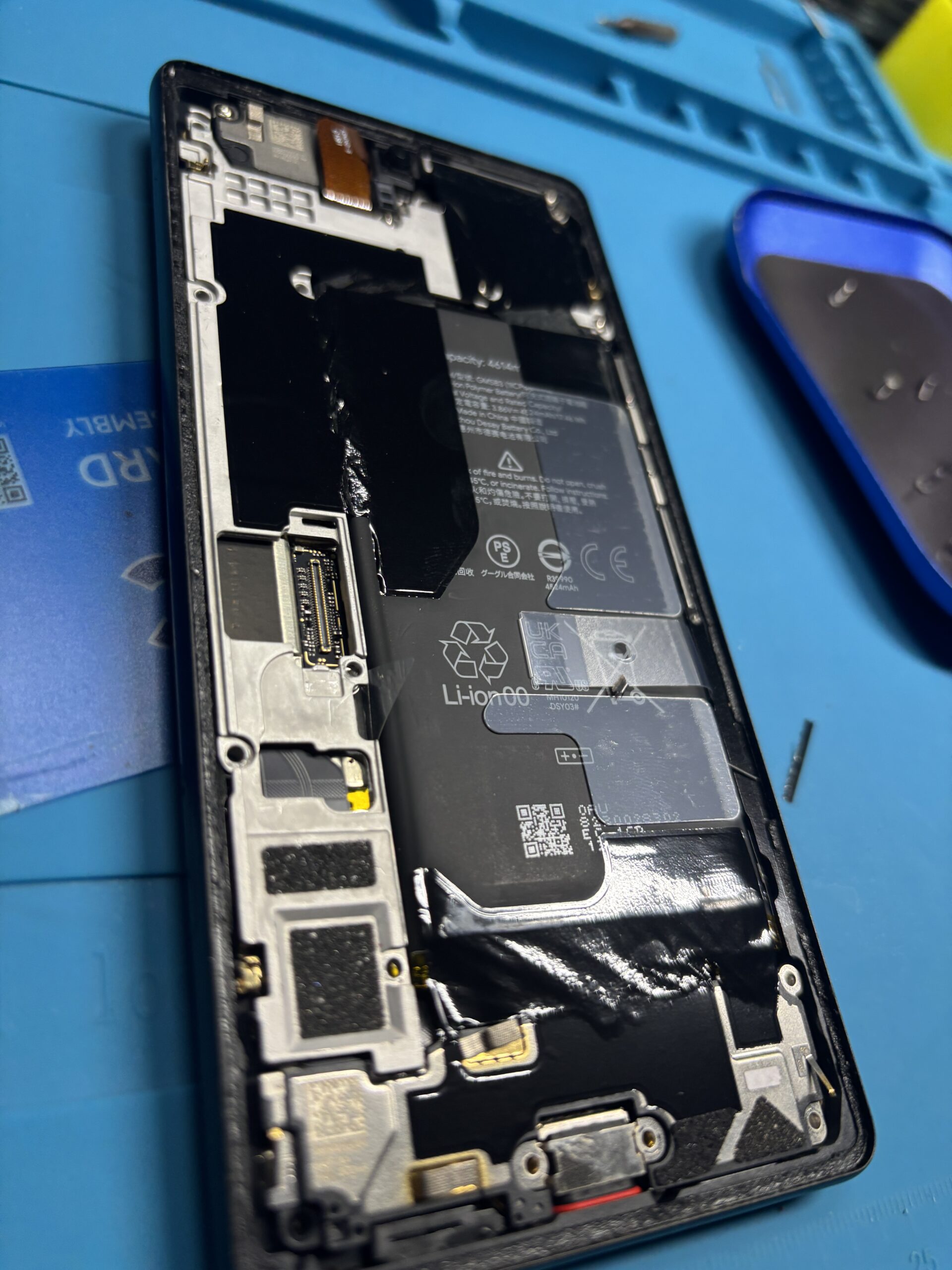 膨張してしまったpixel6の開封