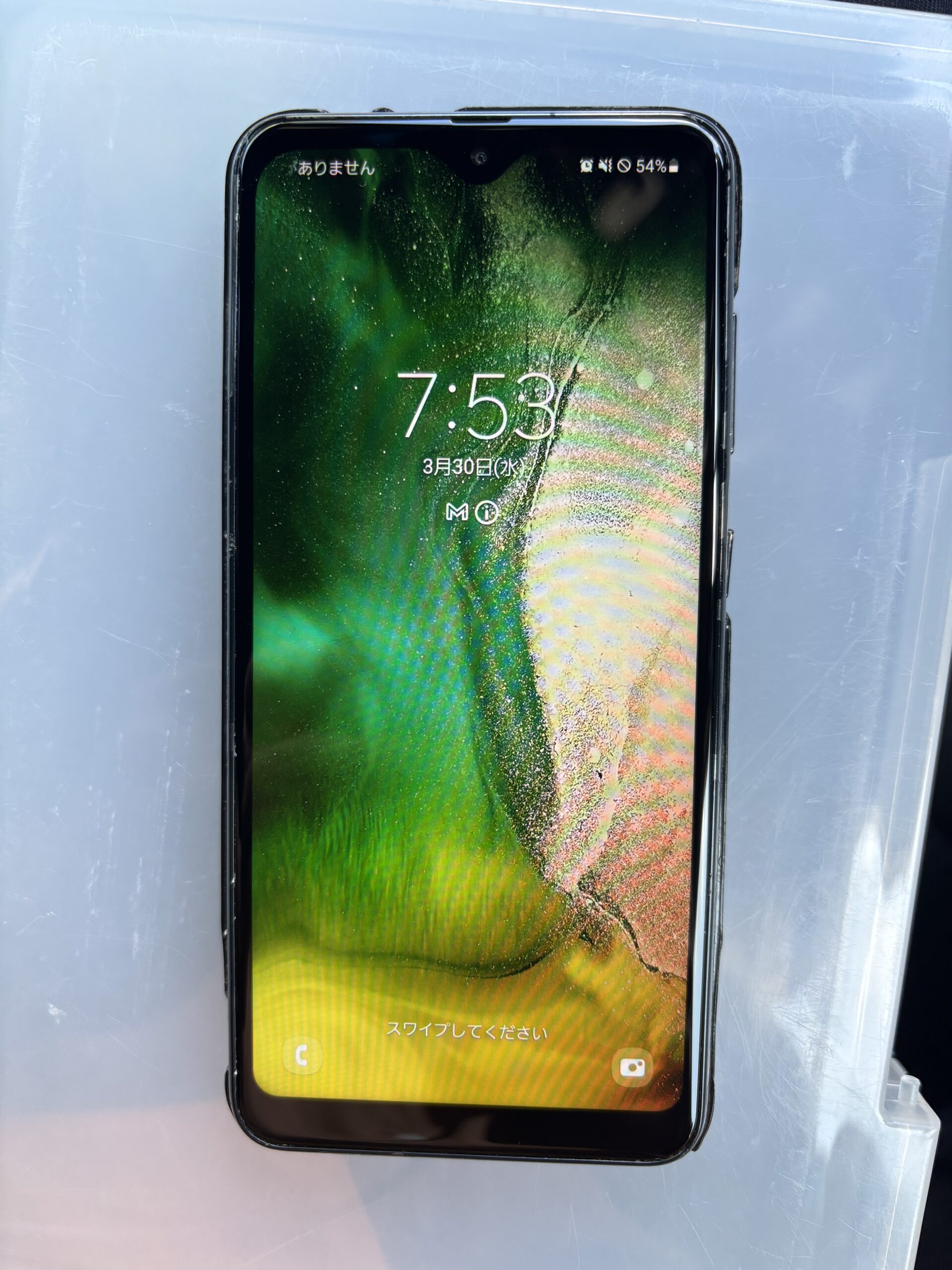 Galaxy A20 画面修理後