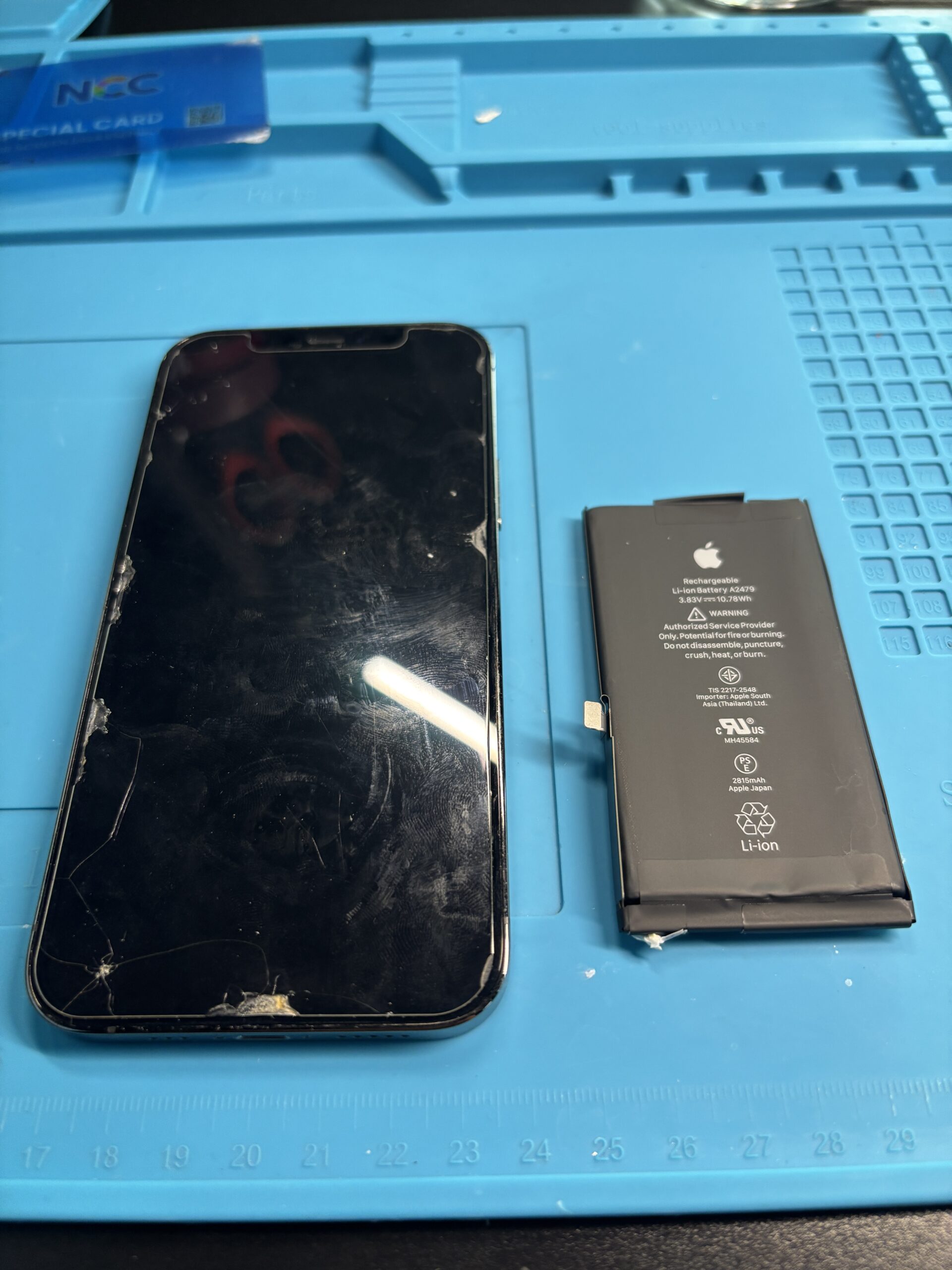 iPhone12Proバッテリー交換