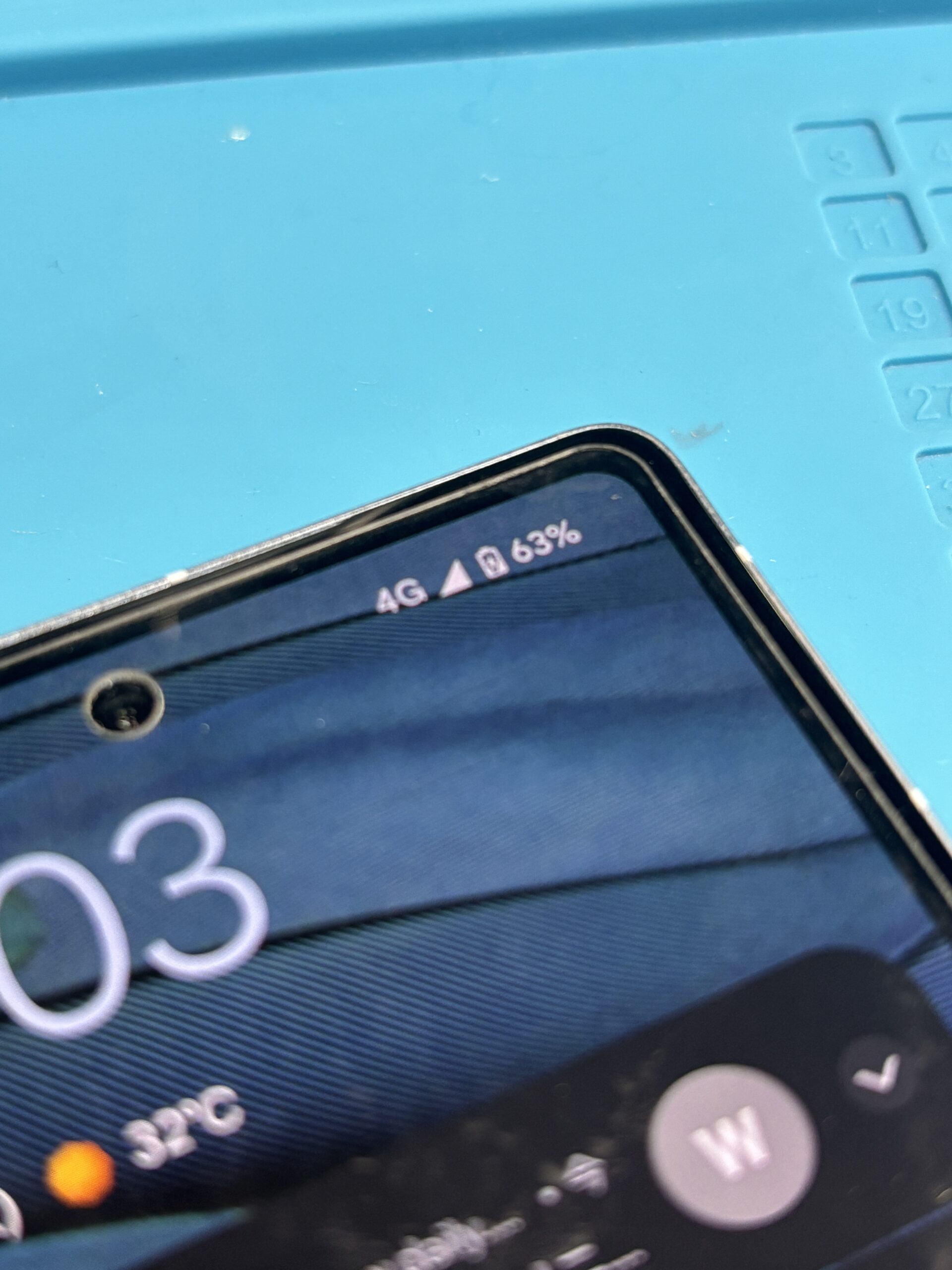 OPPO RENO 7A バッテリー交換後